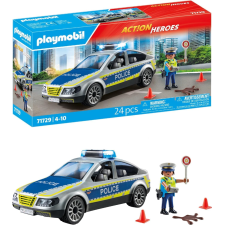 VOITURE POLICE AVEC SIRENE ET GYROPHARE PLAYMOBILE 3ANS+