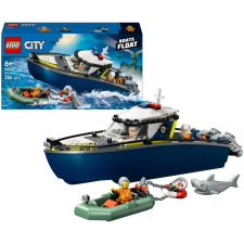 LA COURSE-POURSUITE EN BATEAU DE POLICE CITY LEGO 60456 264 PIECES 6ANS+