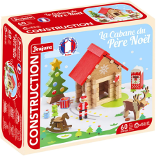 JEU DE CONSTRUCTION LA CABANE DU PERE NOEL 60 PIECES 5ANS+