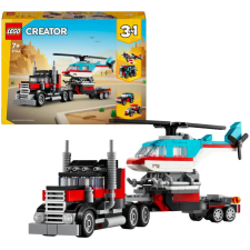 LE CAMION REMORQUE+HELICOPTERE CREATOR LEGO  31146 270PCES 7ANS+