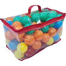 SAC DE 100 BALLES COLOREES 7CM 2ANS+
