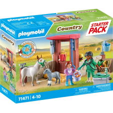 VETERINAIRE AVEC ANIMAUX DE LA FERME PLAYMOBIL COUNTRY 55 PIECES 4ANS+