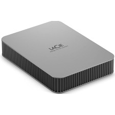 DISQUE DUR EXTERNE LACIE MOBILE DRIVE STLP5000400 5 TO LUNE ARGENTÉE