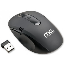 SOURIS - DROITIERS ET GAUCHERS MCL SAMAR - OPTIQUE - BOUTONS - SANS FIL - 2.4 GHZ - USB NOIRE