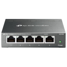 TP-LINK OMADA DS105GP COMMUTATEUR RESEAU NON-GERE GIGABIT ETHERNET NOIR