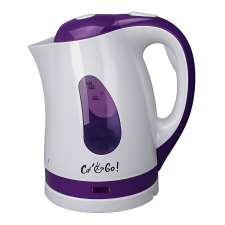 BOUILLOIRE ELECTRIQUE CAF AND GO K-1008 1.7L BLANC ET VIOLET