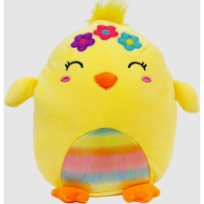 PELUCHE PAQUES  VELOURS 22CM JAUNE DES LA NAISSANCE