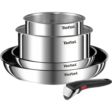 BATTERIE DE CUISINE TEFAL L897S5 INGENIO EMOTION 5 PIECES AVEC POIGNEE AMOVIBLE INOX