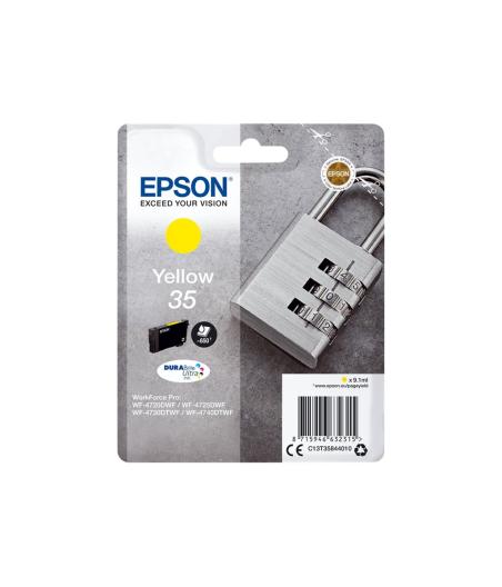 CARTOUCHE D'ENCRE EPSON 35 C13T35844010 - JAUNE