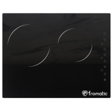 PLAQUE DE CUISSON FROMATIC FPLA2VITHVN 2 FEUX VITROCERAMIQUE 30CM NOIR