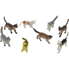MINI FIGURINES CHATS FERRY ASSORTIS LOT DE 8