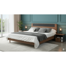 LIT 160X200 DZ36 BOIS-NOIR