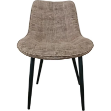 CHAISE DE TABLE MHC-409V REVETEMENT TISSU TAUPE