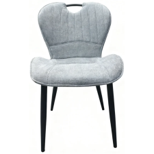 CHAISE DE TABLE MHC-411K REVETEMENT TISSU GRIS