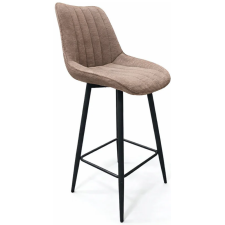 CHAISE DE BAR MHB-234 REVETEMENT TISSU TAUPE