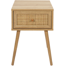 TABLE DE CHEVET BALI EN BOIS HD7456 1 TIROIR