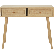 CONSOLE EN BOIS BALI HD5132 2 TIROIRS