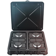 PLAQUE DE CUISSON A GAZ WILSON W04TOPN 4 FEUX NOIR