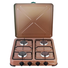 PLAQUE DE CUISSON A GAZ WILSON W04TOPMAR 4 FEUX MARRON