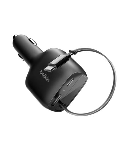 CHARGEUR TELEPHONE BELKIN BOOST CHARGE 75W CAR CHARGER WITH