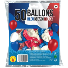 SAC DE 50 BALLONS RUBIE'S TRICOLORE 3ANS+