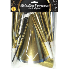 SACHET RUBIE'S RUS156508 GENERIC OR ET ARGENT POUR 5 PERSONNES