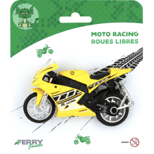 MOTO RACING METAL ROUES LIBRES FERRY 3ANS+