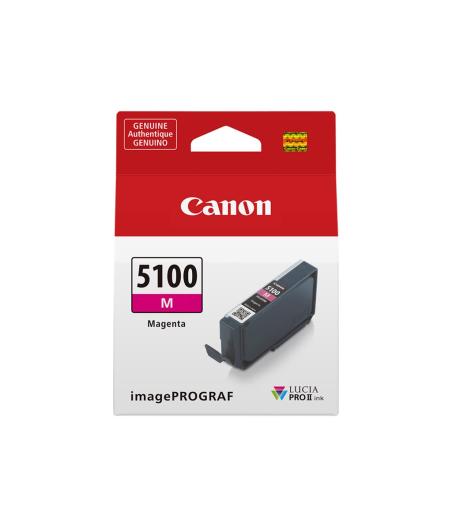 CARTOUCHE D'ENCRE CANON PFI-5100 SERIES MAGENTA INK TANK