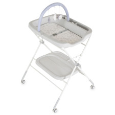 TABLE A LANGER CANGAROO GRIS CROCO