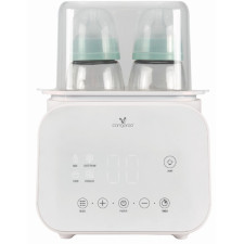 CHAUFFE-BIBERON TUMMY CANGAROO STERILISATEUR DOUBLE 4-EN-1