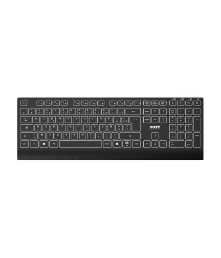 CLAVIER SS FIL PORT DESIGNS KEYBOARD WIRELESS