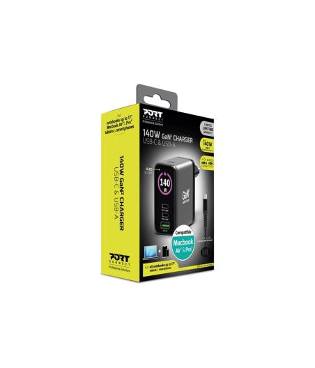 CHARGEUR TELEPHONE PORT DESIGNS WALL CHARGER TYPE-C PD 140W
