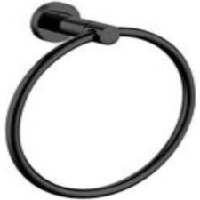 PORTE SERVIETTE ANNEAU CIRCULAIRE NOIR