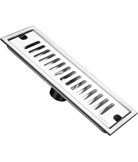 DRAIN D’EVACUATION AU SOL DAVU60 CHROME 60x10CM