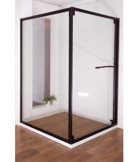 CABINE DE DOUCHE NOIR NUSHIN 90X100