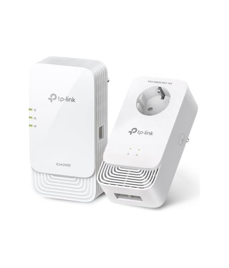 POINT D'ACCES TP-LINK KIT CPL G.HN2400 WIFI 6 AX 1800