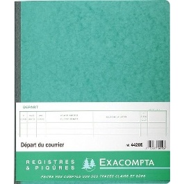 REGISTRE 32/27 DEPART COURRIER 80 PAGES
