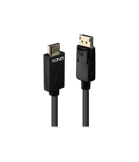 CABLE ADAPTATEUR LINDY 36921 DISPLAYPORT VERS HDMI 4K 30HZ