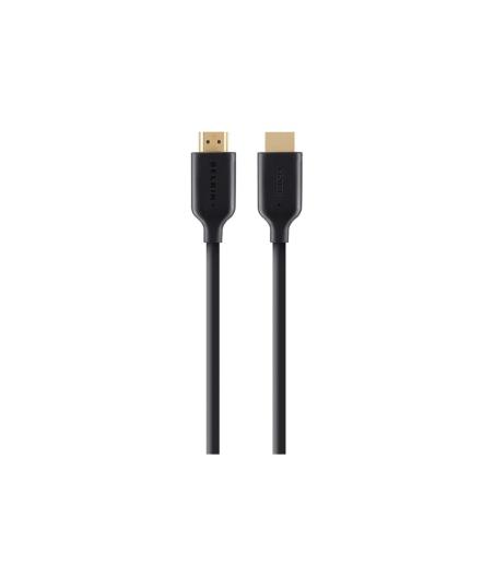 CABLE HDMI BELKIN F3Y021BT1M - 1 METRE 2.0 NOIR/OR 4K