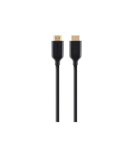 CABLE HDMI BELKIN F3Y021BT2M 2 METRES - 2.0 NOIR/OR 4K