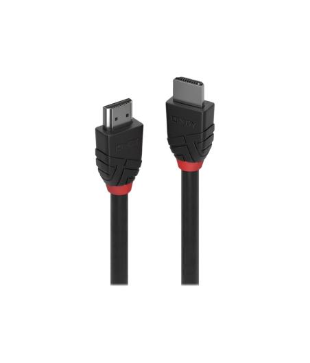 CABLE HDMI LINDY 36771 - 1 METRE 8K 60HZ BLACK LINE