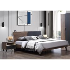 LIT DZ30A 160X200 MARRON/GRIS