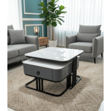 TABLE BASSE G1104 2 EN 1 CIGOGNE CARREE