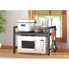 ETAGERE A MICRO-ONDE YH-12 METAL NOIR