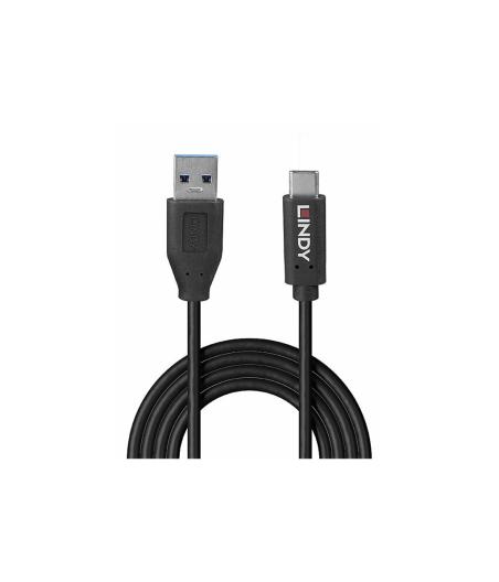 CABLE LINDY 1M USB 3.2 TYPE A TO C