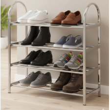 ETAGERE DE RANGEMENT ALUMINIUM 3 NIVEAUX 60X23X70CM