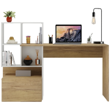 BUREAU MP6003-0001 EFFET BOIS ET BLANC