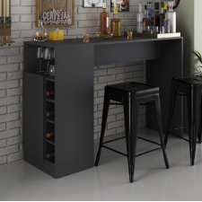 TABLE BAR COMPTOIR MP1062-0002 NOIR