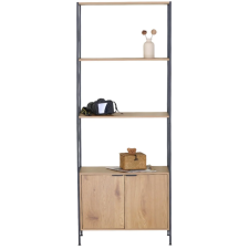 BIBLIOTHEQUE SF-VA-12750-0007 EFFET BOIS ET NOIR