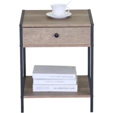 TABLE DE CHEVET SF-NS-12807-0005 CHENE ET NOIR